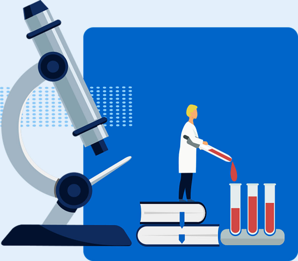 microscope graphic